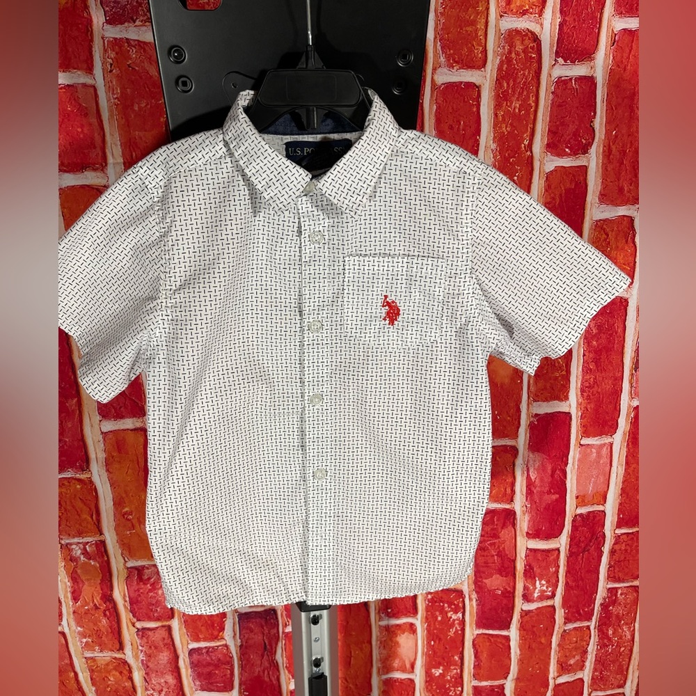 U.S. Polo ASSN little boy’s dress shirt